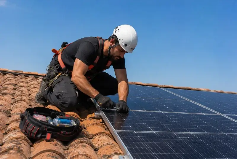 Maintenance et monitoring de panneaux solaires à Wasquehal