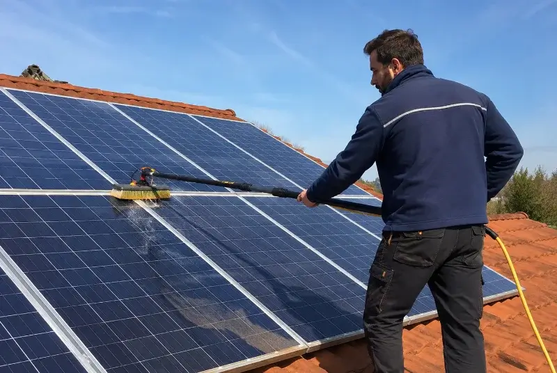 Nettoyage et entretien de panneaux solaires à Wasquehal